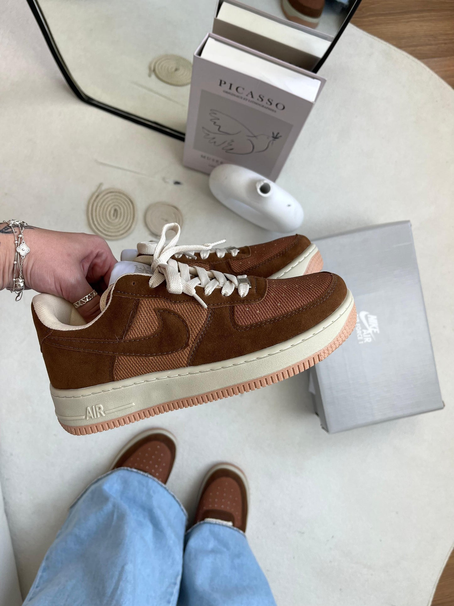 Tênis Nike Air force 1 PREMIUM🤎